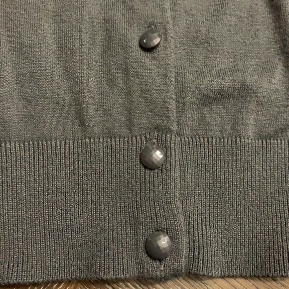 Halogen gray cardigan sweater - Picture 10 of 17